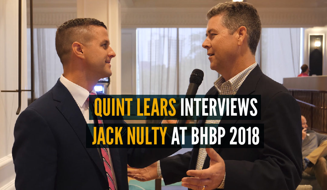 Quint Lears Interviews Jack Nulty at BHBP 2018