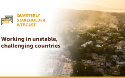 Join The HOPE International Quarterly Stakeholder Live Webcast