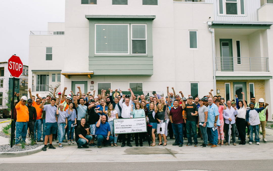 Sego Homes Completes Their First Home for HOPE