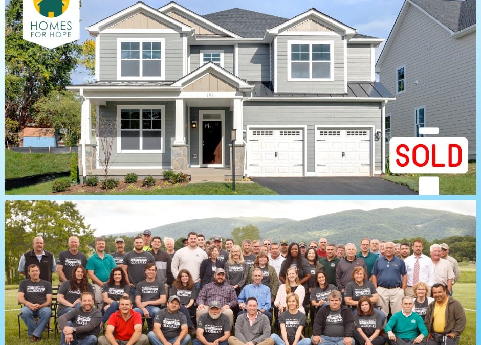 SOUTHERN DEVELOPMENT HOMES COMPLETES THEIR FIRST HOME FOR HOPE