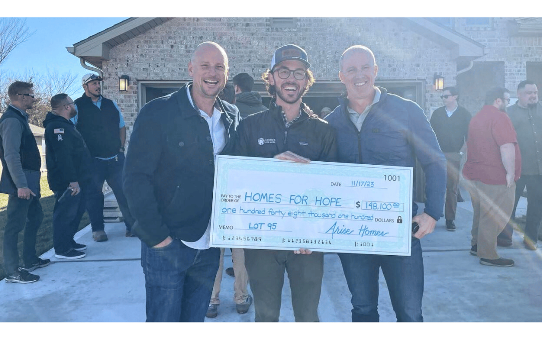 Arise Homes Celebrates Their First Homes for HOPE Project