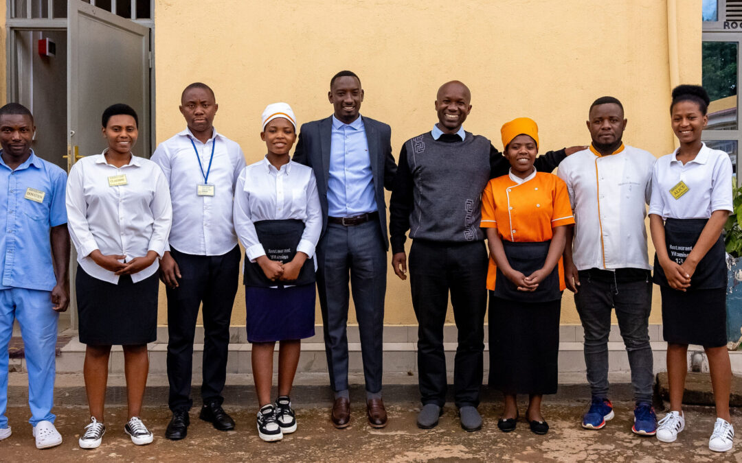 A Rwandan father who overcomes poverty is dedicated to empowering vulnerable youth