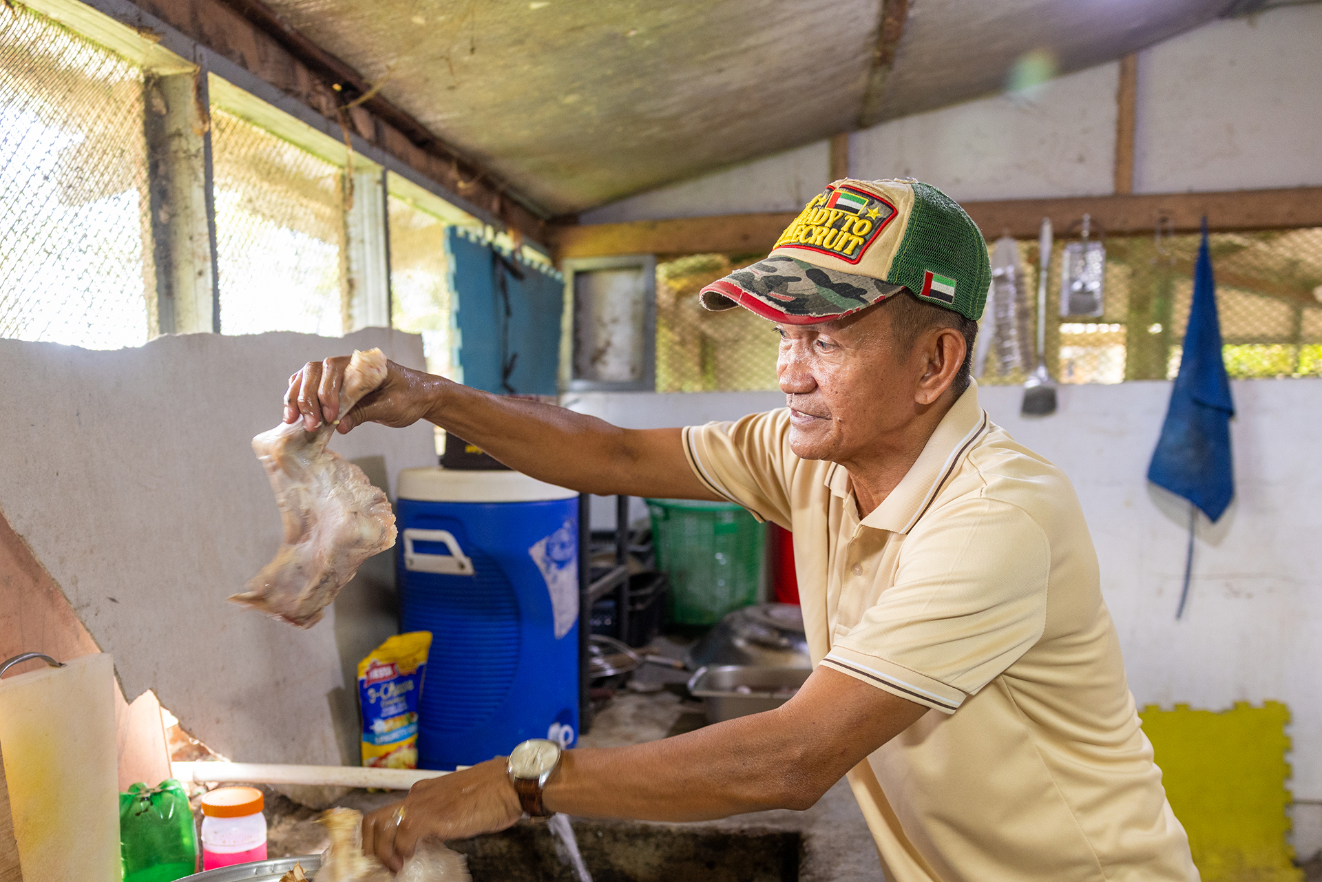 Edgar Dela Cruz in the Philippines